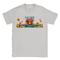 Moon Dust just a little moody long haired cow Classic Tee - Jasminsmagicworld