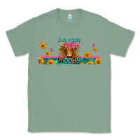 Sage just a little moody long haired cow Classic Tee - Jasminsmagicworld