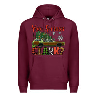 Burgundy you serious clark christmas vacation car Premium Hoodie - Jasminsmagicworld