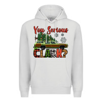 Dove Grey you serious clark christmas vacation car Premium Hoodie - Jasminsmagicworld