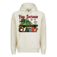 Oatmeal Heather you serious clark christmas vacation car Premium Hoodie - Jasminsmagicworld