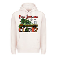 Pale Pink you serious clark christmas vacation car Premium Hoodie - Jasminsmagicworld