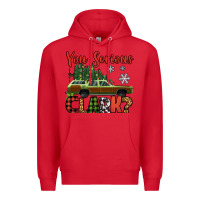 Red you serious clark christmas vacation car Premium Hoodie - Jasminsmagicworld