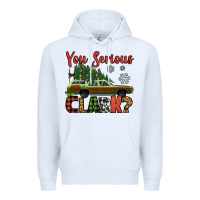 White you serious clark christmas vacation car Premium Hoodie - Jasminsmagicworld