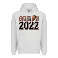 Dove Grey senior football Premium Hoodie - AdoDesignShop