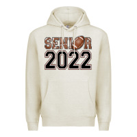 Oatmeal Heather senior football Premium Hoodie - AdoDesignShop