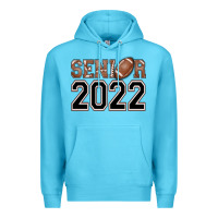 Ocean Blue senior football Premium Hoodie - AdoDesignShop
