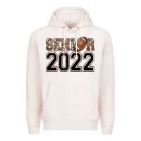 Pale Pink senior football Premium Hoodie - AdoDesignShop