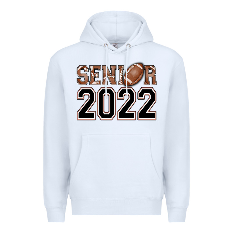 Senior Football Premium Hoodie by AdoDesignShop | Teevron