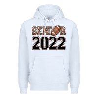 White senior football Premium Hoodie - AdoDesignShop