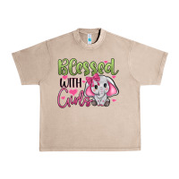 French Oak blessed with girls Urban Heavy Tee - JahusDesignShop