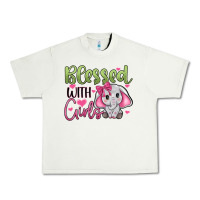 Pistachio blessed with girls Urban Heavy Tee - JahusDesignShop