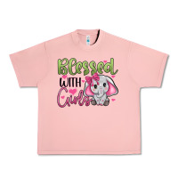 Salmon blessed with girls Urban Heavy Tee - JahusDesignShop