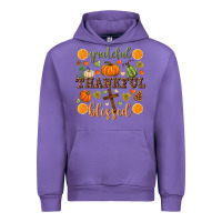 Tulip Grateful thankful blessed Urban Hoodie - NancyCooperArtShop