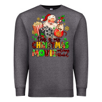 Charcoal Heather this is my christmas movie watching blanket Premium Sweatshirt - MaliasSmallBusiness