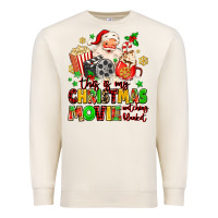 Sandshell this is my christmas movie watching blanket Premium Sweatshirt - MaliasSmallBusiness