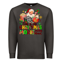 Smoke this is my christmas movie watching blanket Premium Sweatshirt - MaliasSmallBusiness