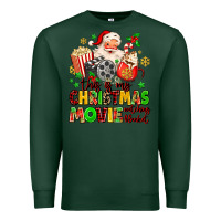 Sports Green this is my christmas movie watching blanket Premium Sweatshirt - MaliasSmallBusiness