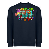 Navy enjoy summer Heavyweight Sweatshirt - CowhideDigitalArt