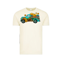 Vintage Arctic farm truck with sunflower Vintage Tee - HRA Design Shop