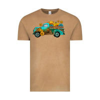 Vintage Camel farm truck with sunflower Vintage Tee - HRA Design Shop