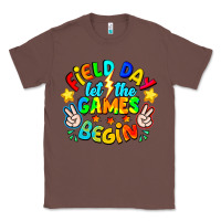 Chestnut Field Day Let The Games Begin Classic Tee - CowhideDigitalArt