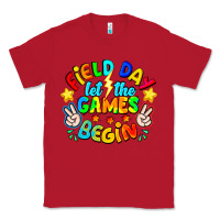 Red Field Day Let The Games Begin Classic Tee - CowhideDigitalArt