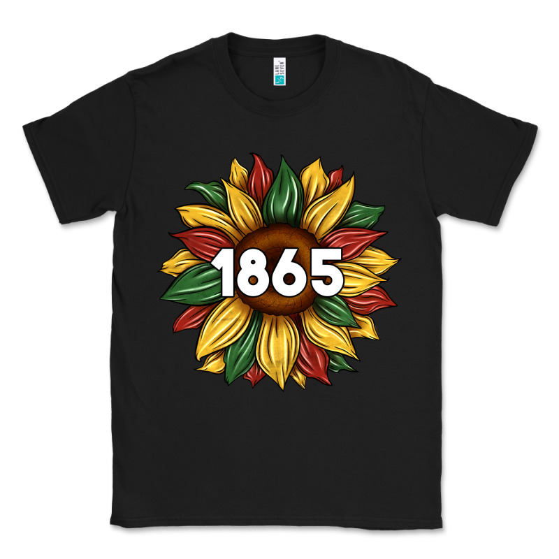 Juneteenth 1865 Sunflower Classic Tee by Artiststas | Teevron