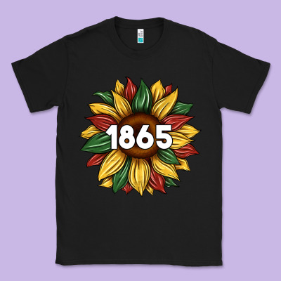 Juneteenth 1865 Sunflower Classic Tee Designed By Artiststas