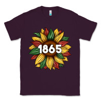 Plum juneteenth 1865 sunflower Classic Tee - Artiststas