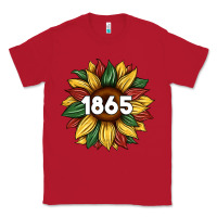 Red juneteenth 1865 sunflower Classic Tee - Artiststas