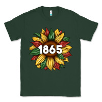 Sports Green juneteenth 1865 sunflower Classic Tee - Artiststas