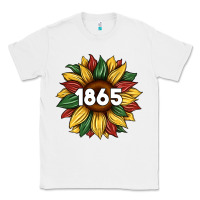 White juneteenth 1865 sunflower Classic Tee - Artiststas