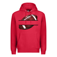 Cardinal football name frame Premium Hoodie - BarkalooDesign