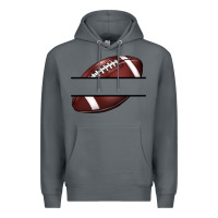 Rock football name frame Premium Hoodie - BarkalooDesign