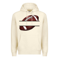 Sandshell football name frame Premium Hoodie - BarkalooDesign