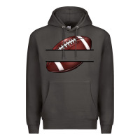 Smoke football name frame Premium Hoodie - BarkalooDesign