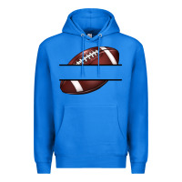 True Royal football name frame Premium Hoodie - BarkalooDesign
