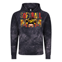 Cloud Black softball mom messy bun Vintage Hoodie - Zillion Design Studio