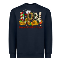 Navy christmas lpn licensed practical nurse Heavyweight Sweatshirt - FaDigitalArtStudio