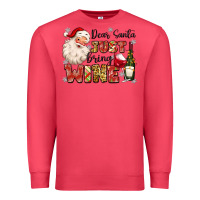 Cardinal dear santa just bring wine Premium Sweatshirt - MaliasSmallBusiness