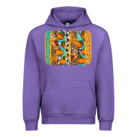 Tulip Fall Pumpkin brushstrokes Urban Hoodie - NancyCooperArtShop
