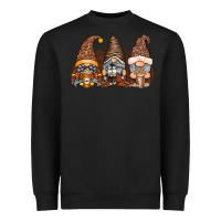 Black coffee gnomes Heavyweight Sweatshirt - RacoonDesign