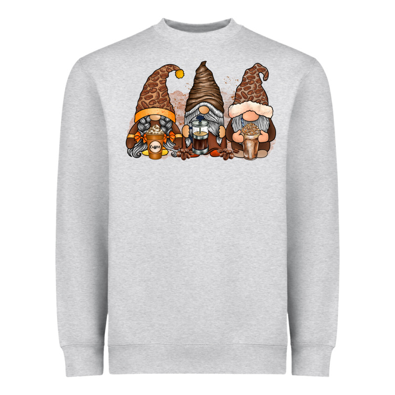 Coffee Gnomes Heavyweight Sweatshirt by RacoonDesign | Teevron