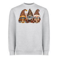 Heather Grey coffee gnomes Heavyweight Sweatshirt - RacoonDesign