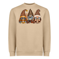 Mushroom coffee gnomes Heavyweight Sweatshirt - RacoonDesign