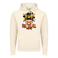 Vintage Artic softball mom messy bun Vintage Hoodie - Zillion Design Studio
