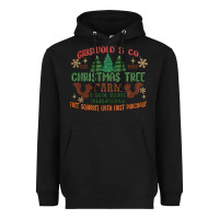 Black griswold christmas tree farm Heavyweight Hoodie - MaliasSmallBusiness