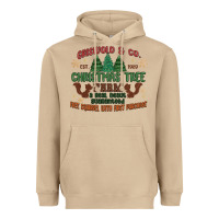 Mushroom griswold christmas tree farm Heavyweight Hoodie - MaliasSmallBusiness