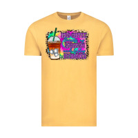 Vintage Mustard iced coffee sarcasm Vintage Tee - RacoonDesign
